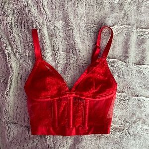 Red Victoria's Secret Corset